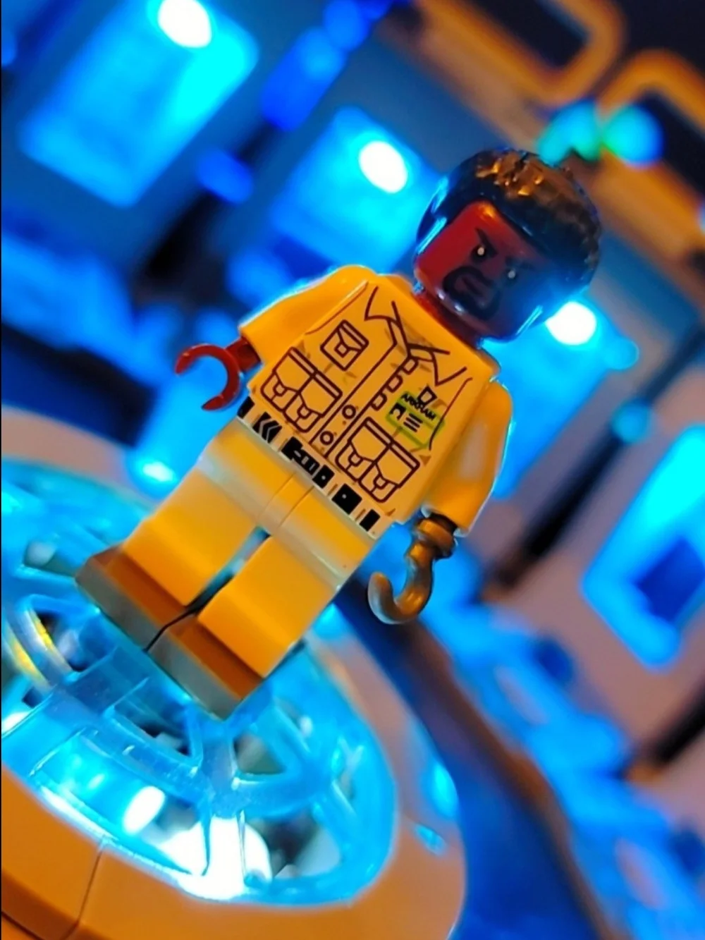 Batman Aaron Cash Minifigure Lego Compatible